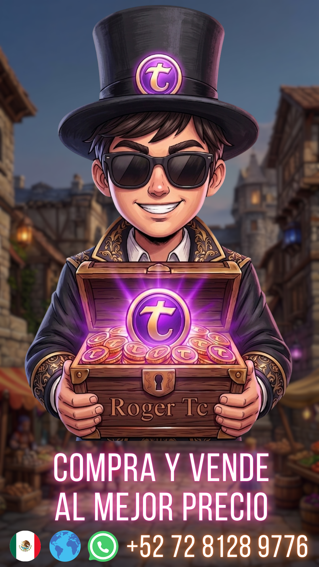 ROGER TIBIA COINS