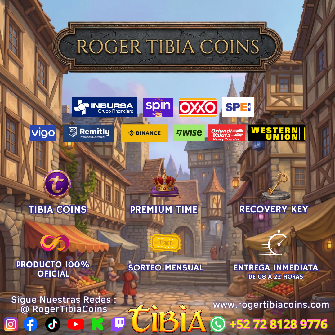 ROGER TIBIA COINS